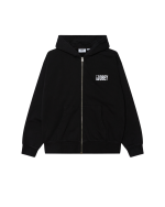 MARGIN FADED ZIP HOOD