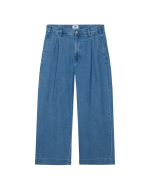 OLIVER DENIM PLEATED PANT